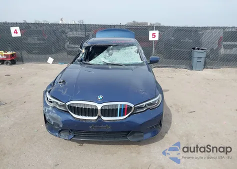 2021 BMW 330I z USA, uszkodzony, nr VIN 3MW5R1J04M8C02817